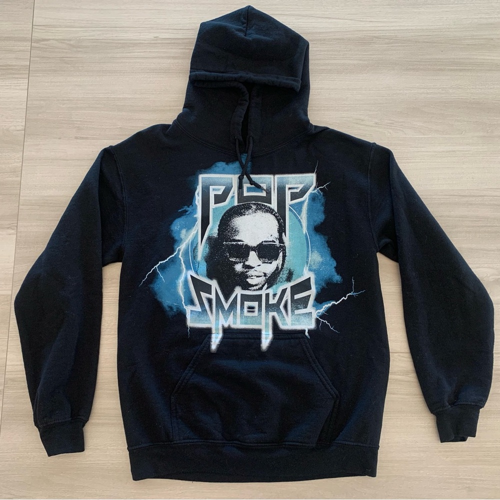 Pop‎ Smoke Men's Merchandise King Of New York Hoodie Sweatshirt Sz Small